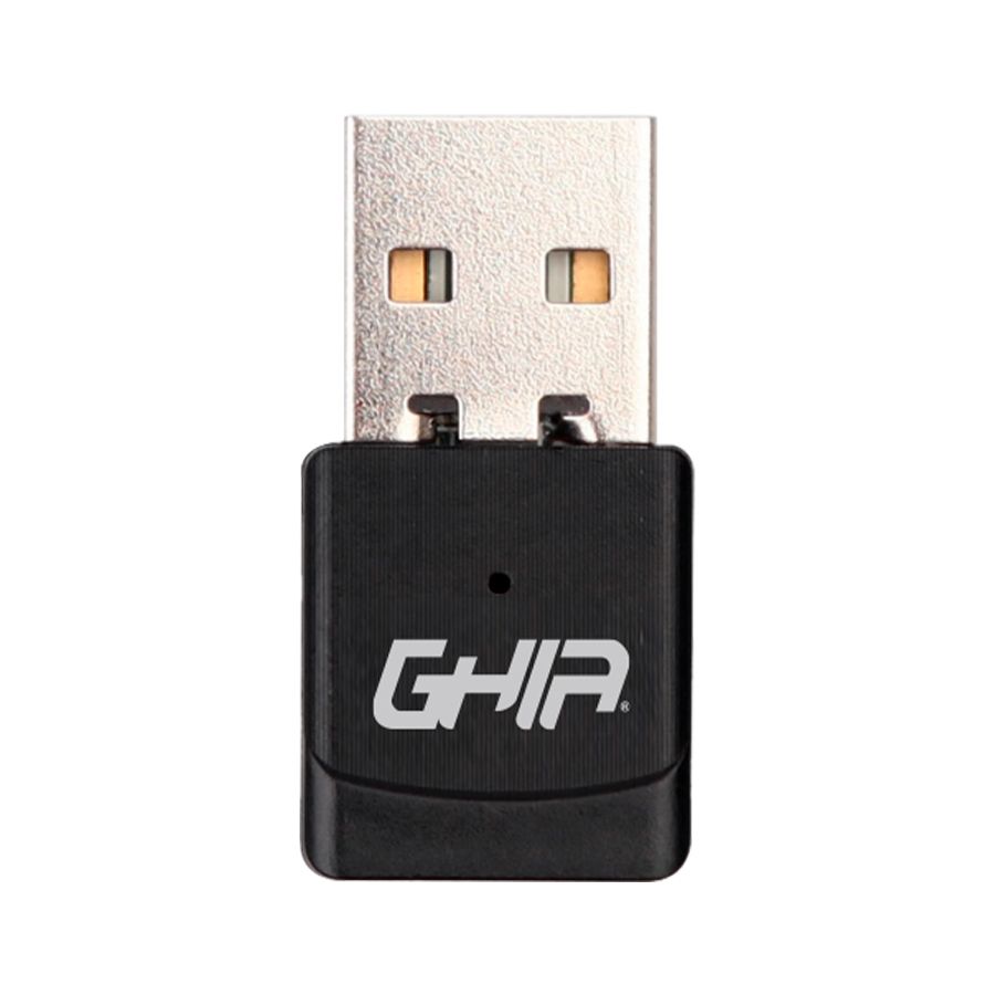 Tarjeta de Red USB 2.0 Ghia Inalámbrica Dual Band 600Mbps Alta Velocidad