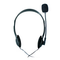 Kit 100 Piezas Diadema Alámbrica Ghia con Micrófono Control de Volumen Conector 3.5mm Sonido Envolvente Negro