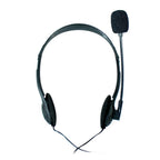 Kit 100 Piezas Diadema Alámbrica Ghia con Micrófono Control de Volumen Conector 3.5mm Sonido Envolvente Negro