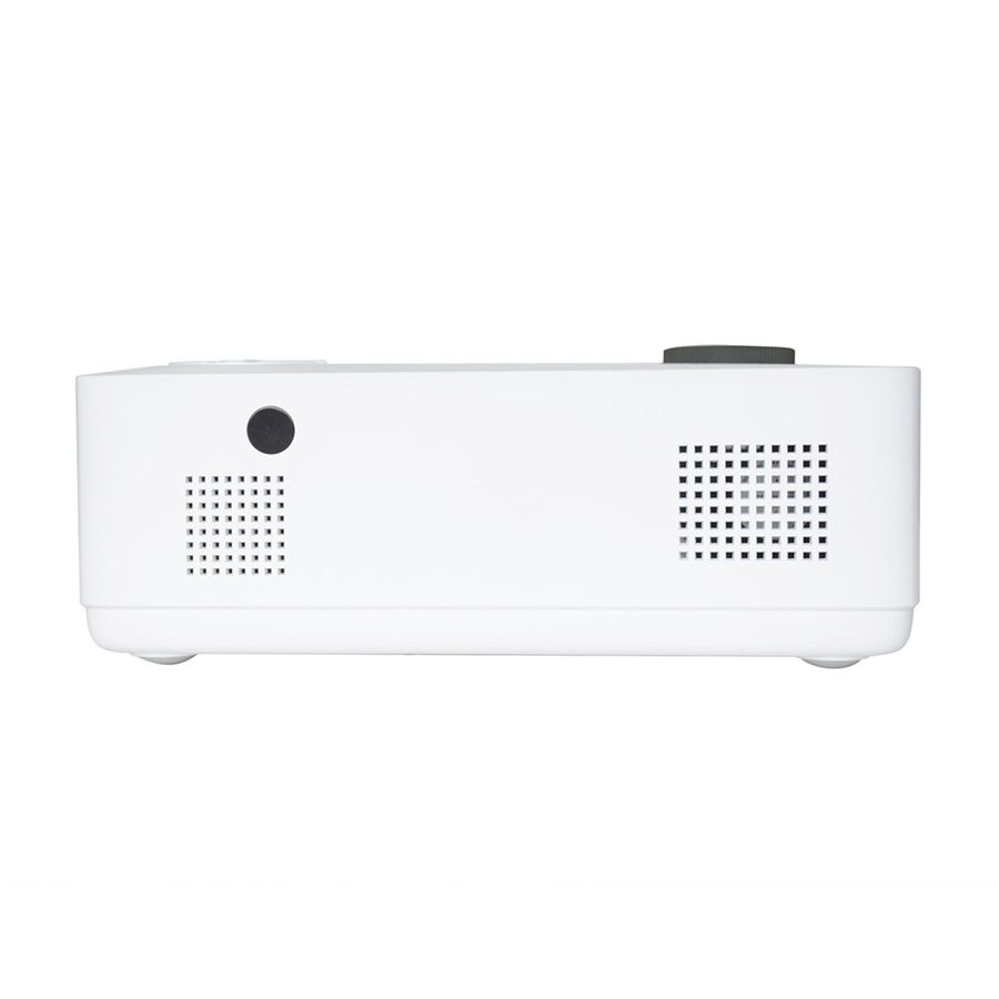 Video Proyector Ghia 350 ANSIlm 5000 Lúmenes WiFi HDMI USB AV 3.5mm TF Card Screencast sin Dongle Hasta 200 Pulgadas