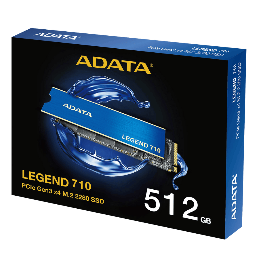 SSD M.2 2280 NVME/PCIE 512GB ADATA LEGEND 710 GEN3 X4 ALEG-710-512GCS