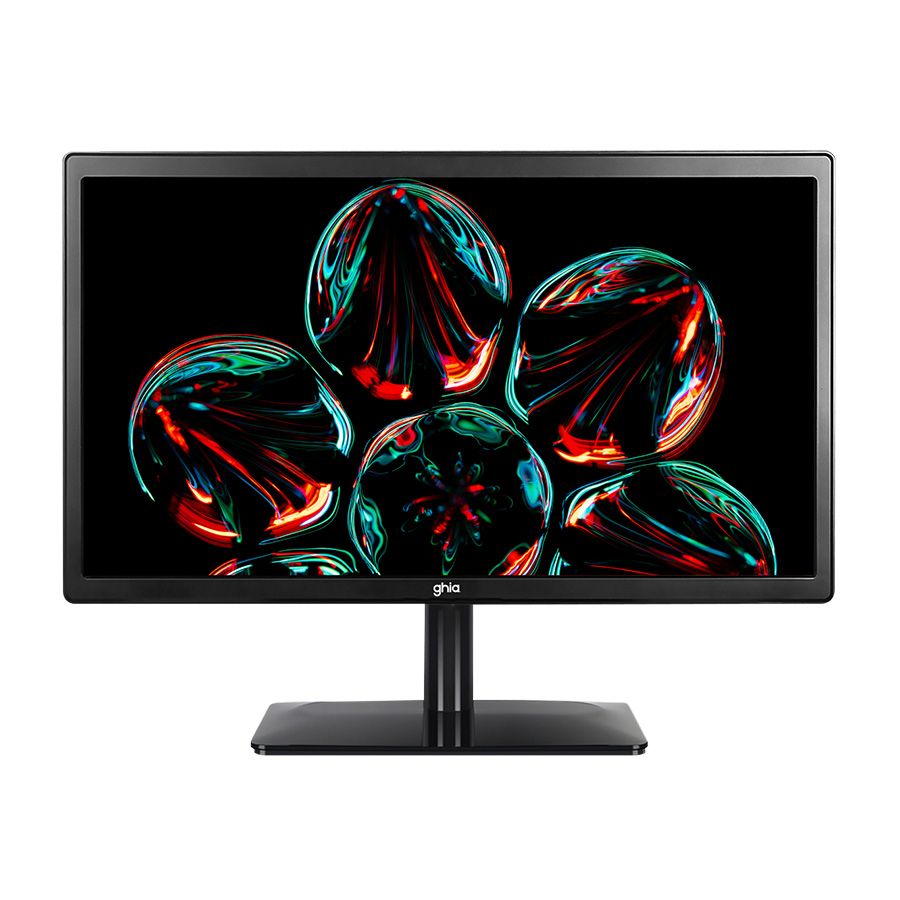 Monitor Ghia MG2025 19.5 Pulgadas TN HD 75Hz VGA HDMI Negro