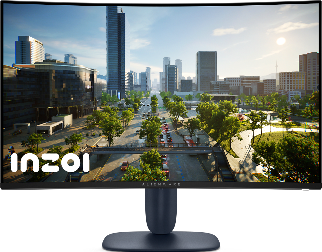 Monitor Dell Alienware 32" Curvo VA QHD 2560x1440 180Hz Garantía 3 Años