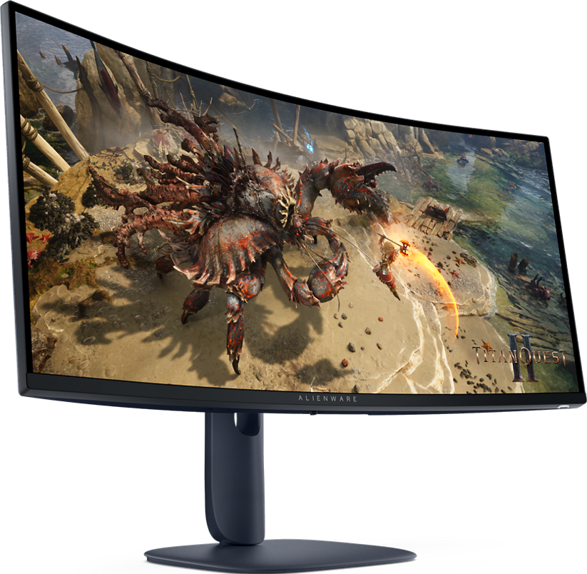 Monitor Dell Alienware 34" Curvo VA WQHD 3440x1440 180Hz Garantía 3 Años