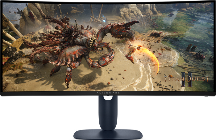 Monitor Dell Alienware 34" Curvo VA WQHD 3440x1440 180Hz Garantía 3 Años