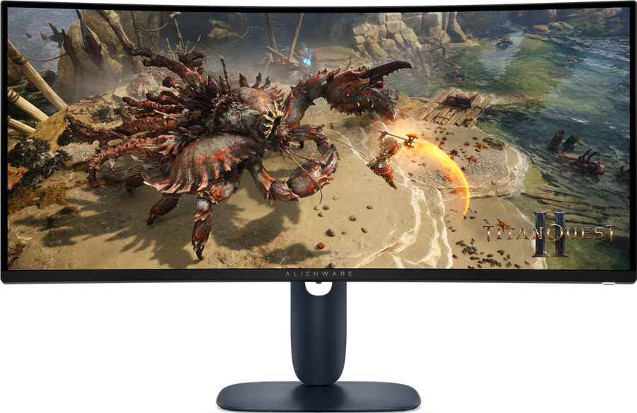 Monitor Dell Alienware 34" Curvo VA WQHD 3440x1440 180Hz Garantía 3 Años