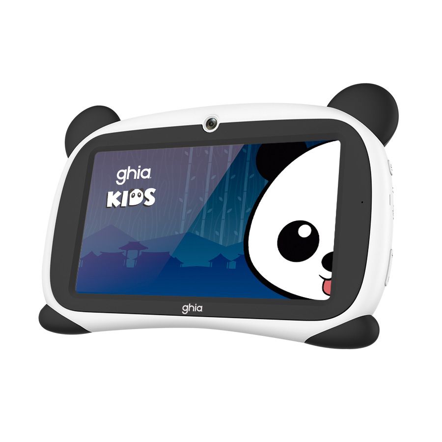 Tablet GHIA Panda 7" IPS A133 Quad-Core 2GB RAM 32GB 2 Cámaras USB-C WiFi Bluetooth 2500mAh Android 11 Go Color Ojos Azules