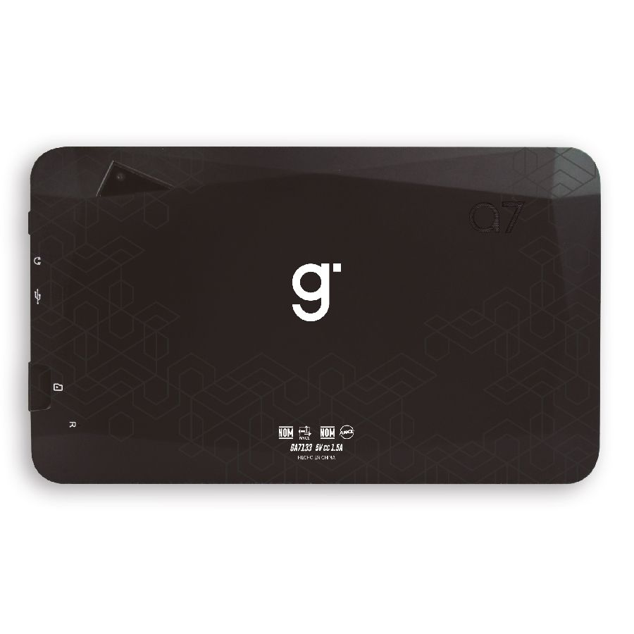 Tablet Ghia A7 WiFi A133 Quadcore 7 Pulgadas IPS 2GB RAM 32GB USB C 2 Cámaras Bluetooth 2100mAh Android 11 Negra