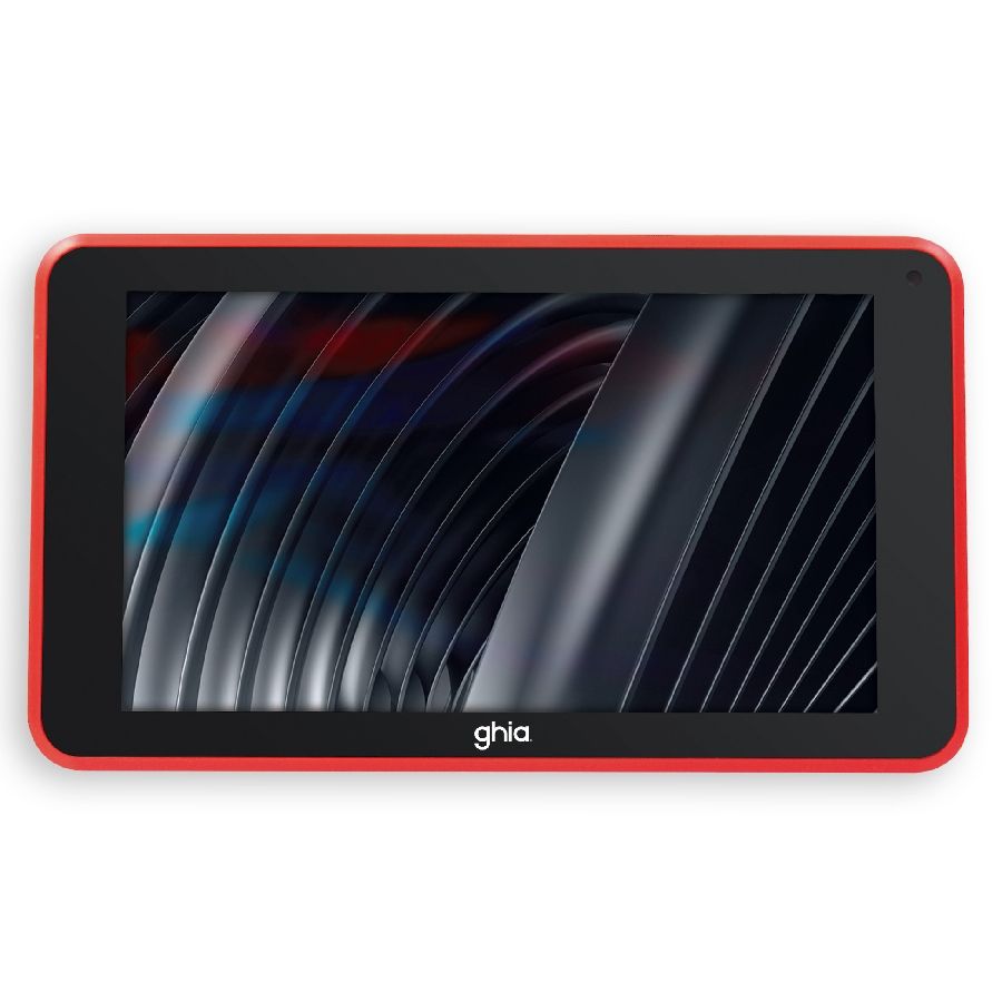 Tablet Ghia A7 WiFi A133 Quadcore 7 Pulgadas IPS 2GB RAM 32GB USB C 2 Cámaras Bluetooth 2100mAh Android 11 Roja