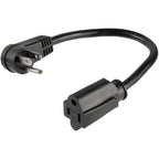 Cable de Alimentacion 0.3m Acodado NEMA 5-15P a NEMA 5-15R 16AWG StarTech.com Mod. PAC101R1