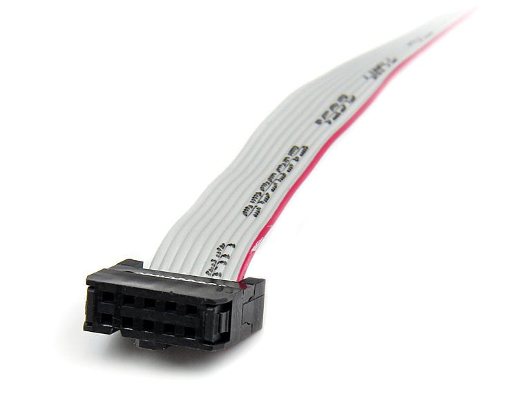 Adaptador Header Serie DB9 RS232 a IDC10 Perfil Bajo 0.4m StarTech PLATE9M16LP