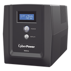 UPS serie OM CyberPower OM1500ATLCDa 1500VA/ 900W AVR torre 8 NEMA 5-15R (4 con protección batería) 120V Tel/USB