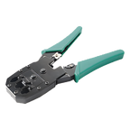 Pinza Ponchadora para Conectores RJ11, RJ12 y RJ45