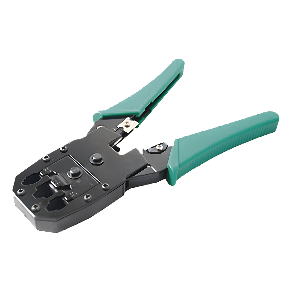 Pinza Ponchadora para Conectores RJ11, RJ12 y RJ45