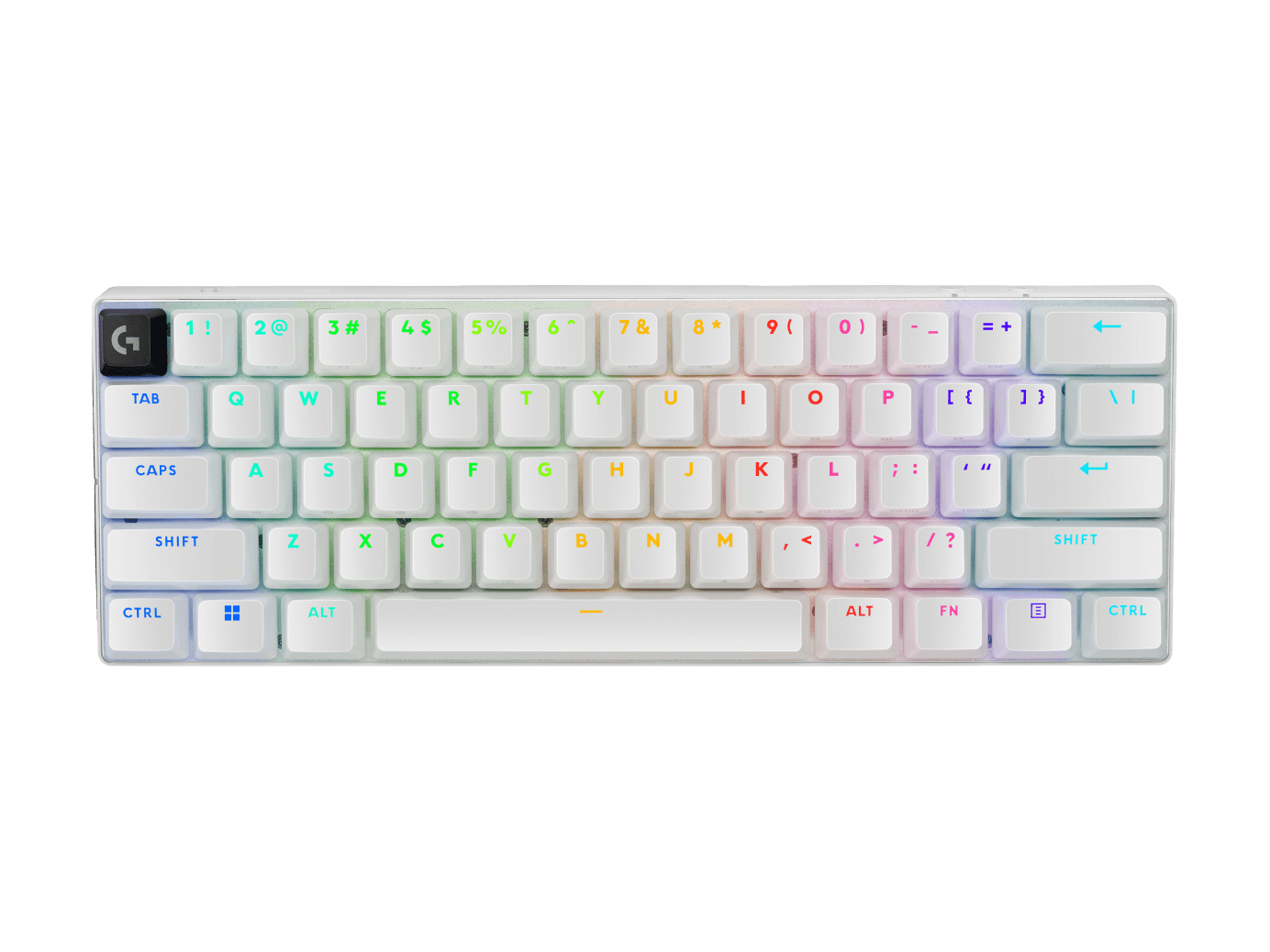 Teclado Logitech Lightspeed G PRO X 60 Tactile White