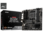 Tarjeta madre MSI B550M Pro-VDH Wifi socket AM4 4xDDR4 HDMI DP VGA Micro ATX