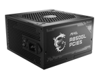 Fuente MSI 850W Gold 80 Plus full modular MPG conector PCIE5 Amarillo