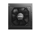 Fuente MSI 850W Gold 80 Plus full modular MPG conector PCIE5 Amarillo