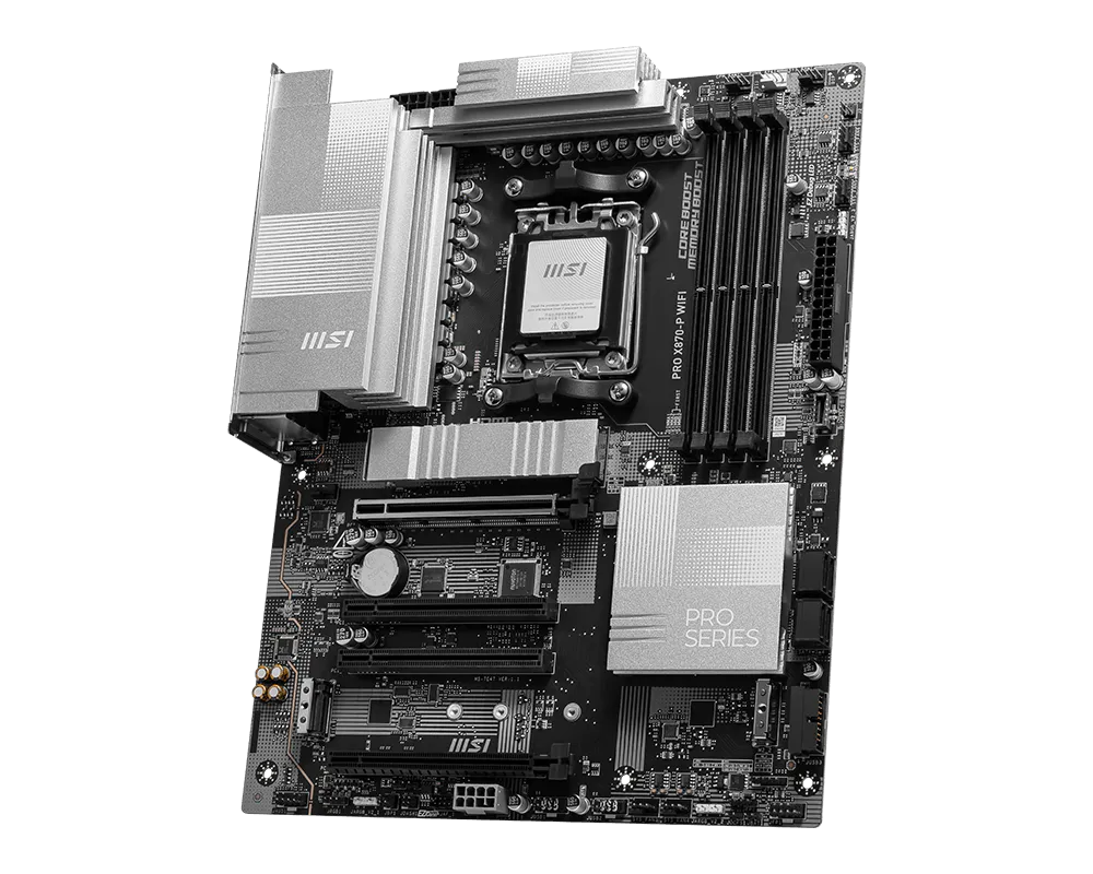 Tarjeta madre MSI PRO X870-P WIFI socket AM5 4xDDR5 HDMI USB C DisplayPort ATX