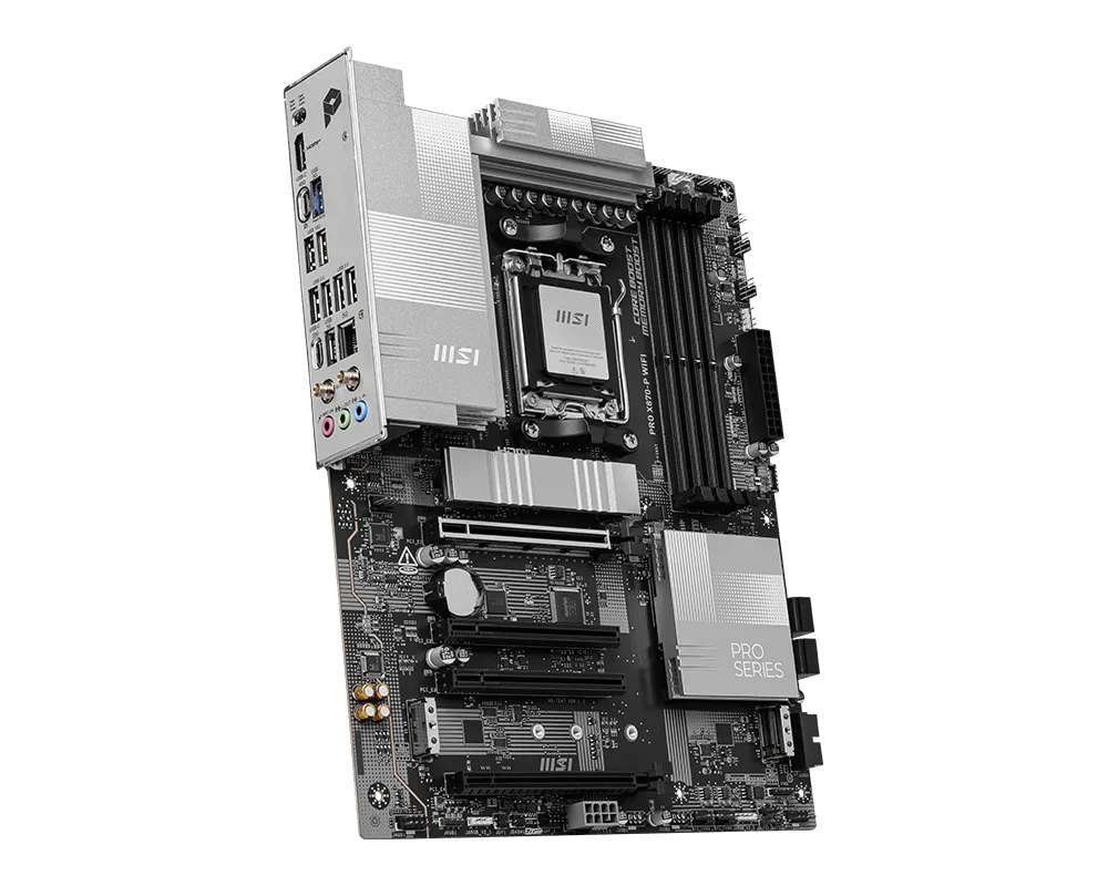 Tarjeta madre MSI PRO X870-P WIFI socket AM5 4xDDR5 HDMI USB C DisplayPort ATX