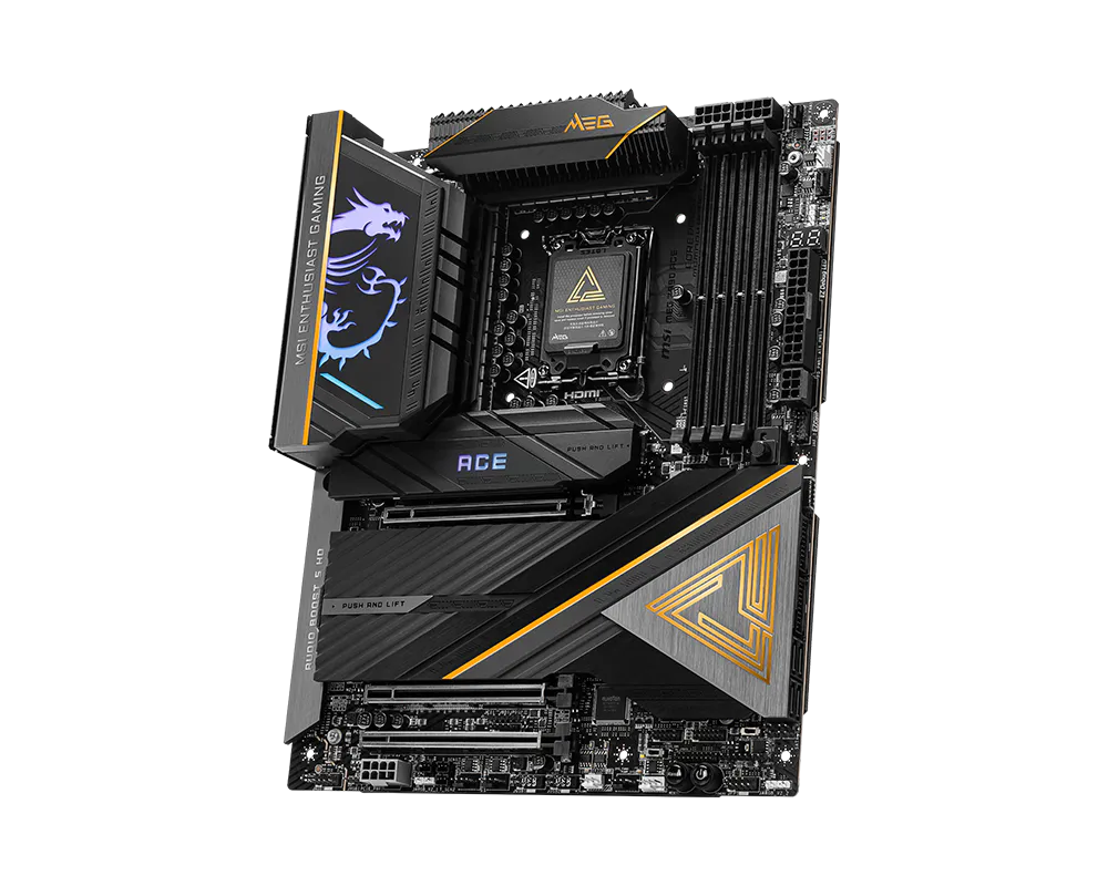 Tarjeta madre MSI MEG Z890 ACE socket 1851 Series 2 4xDDR5 HDMI 2xType-C Displayport ATX