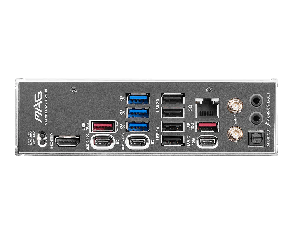 Tarjeta madre MSI MAG X870E TOMAHAWK WIFI socket AM5 4xDDR5 HDMI 2xUSB C DisplayPort