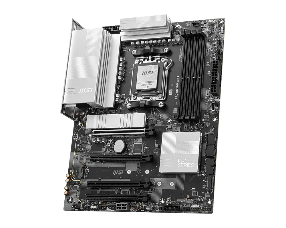 Tarjeta Madre MSI PRO B850-P WIFI WIFI Socket AM5 4xDDR5 1xHDMI 256GB MicroATX