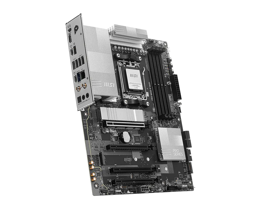 Tarjeta Madre MSI PRO B850-P WIFI WIFI Socket AM5 4xDDR5 1xHDMI 256GB MicroATX