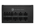 Fuente de poder MSI 1000W Gold 80 Plus Full Modular MAG A1000GLS PCIE5 conector PCIE5 ATX