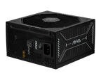 Fuente de poder MSI 1000W Gold 80 Plus Full Modular MAG A1000GLS PCIE5 conector PCIE5 ATX