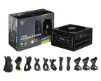 Fuente de poder MSI 1000W Gold 80 Plus Full Modular MAG A1000GLS PCIE5 conector PCIE5 ATX