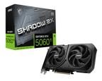 Tarjeta de video MSI 8GB GeForce RTX 5060 TI SHADOW PLUS 2xfan GDDR7 DLSS4 OC 1xHDMI 3xDP