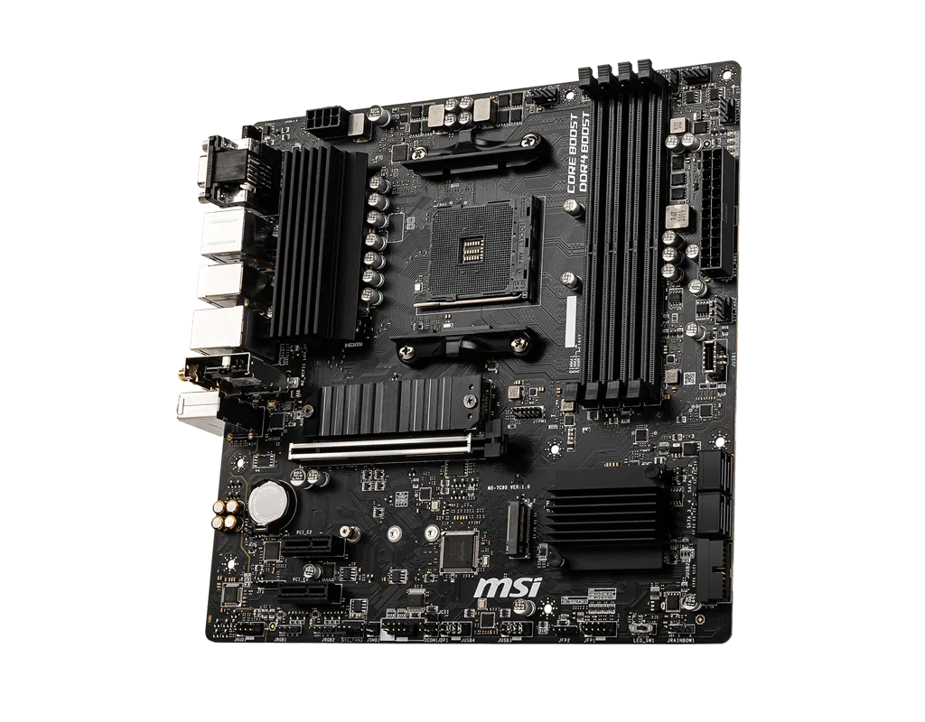 Tarjeta madre MSI B550M Pro-VDH Wifi socket AM4 4xDDR4 HDMI DP VGA Micro ATX