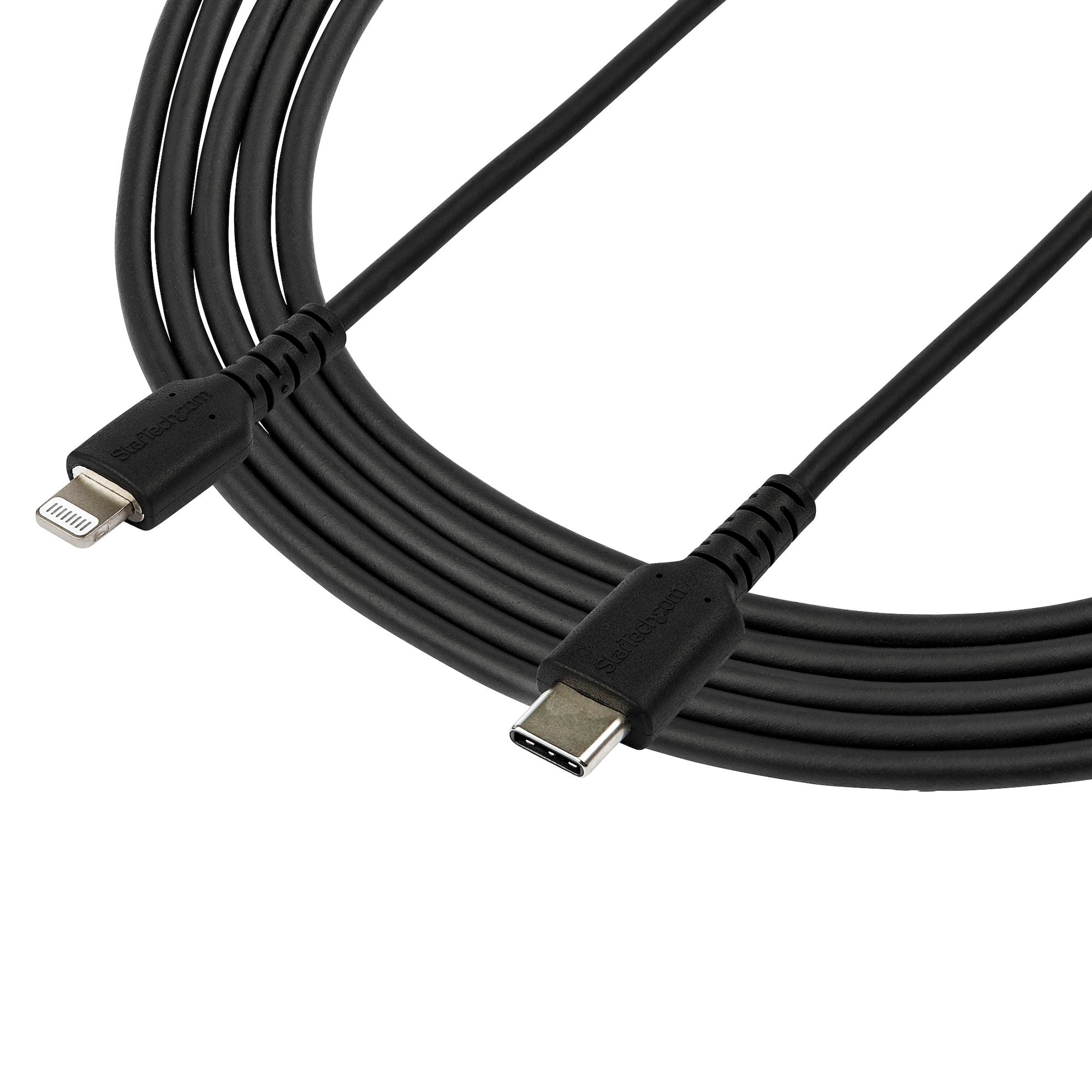 Cable USB-C a Lightning 2m Negro Certificado MFi StarTech.com Mod. RUSBCLTMM2MB