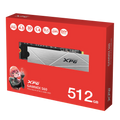 SSD M.2 2280 Adata XPG NVMe/PCIe 512GB Gammix S60 4700/1700Mb/s 3DNAND AGAMMIXS60-512G-CS