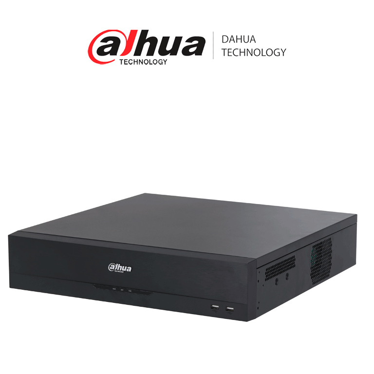 Dahua DH-XVR5816S-4KL-I3 DVR 16 Canales 4K WizSense H.265+ IA 8 Bahías HDD +16 IP Hasta 32 IP 2 Canales Reconocimiento Facial SMD Plus Codificación IA 16 Entradas 6 Salidas Alarma