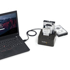 Docking Station de 2 Bahias SATA USB 3.1 10Gbps Startech - SSD/HDD 2.5"/3.5" - Hot-Swap