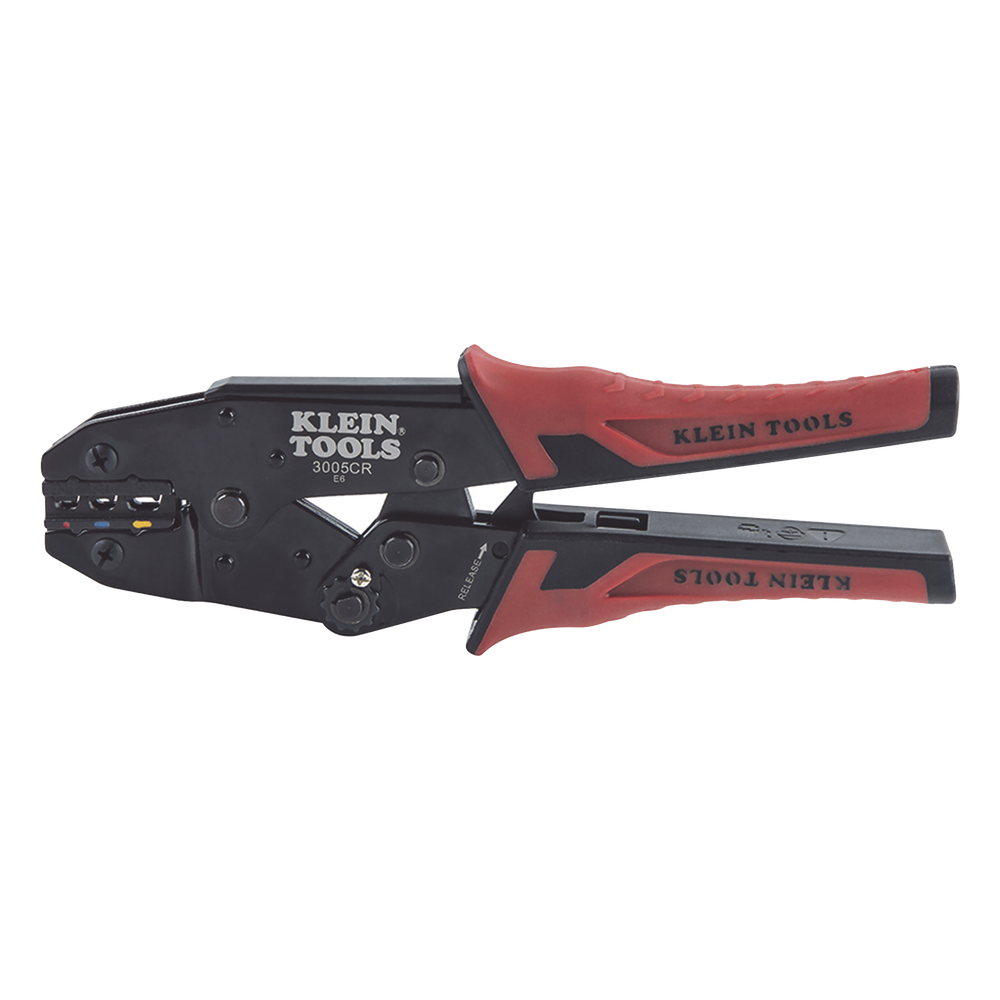 Pinza Ponchadora para Terminales con Aislamiento de 10 a 22 AWG
