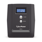 UPS serie OM CyberPower OM1500ATLCDa 1500VA/ 900W AVR torre 8 NEMA 5-15R (4 con protección batería) 120V Tel/USB
