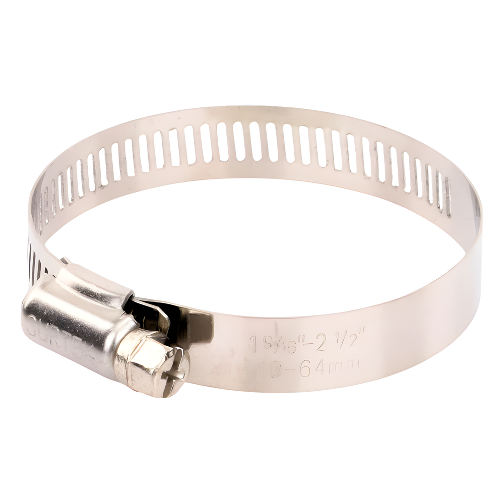 Abrazadera Sin Fin de Acero Inoxidable de 1-9/16" a 2-1/2"