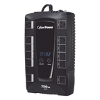 UPS interactivo CyberPower AVRG750LCD 750VA/450W AVR LCD 12 NEMA 5-15R (6 con respaldo batería) 1x USB tipo B