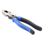 Pinza de Electricista de Alta Palanca con Jalaguía y Ponchadora