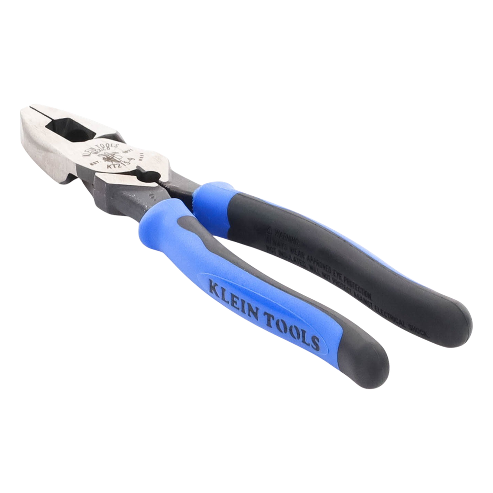 Pinza de Electricista de Alta Palanca con Jalaguía y Ponchadora