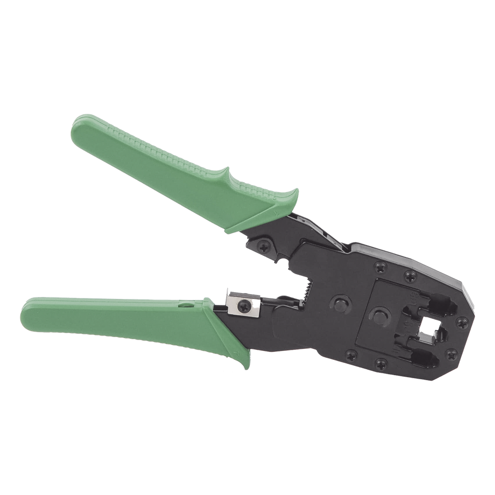 Pinza Ponchadora para Conectores RJ11, RJ12 y RJ45
