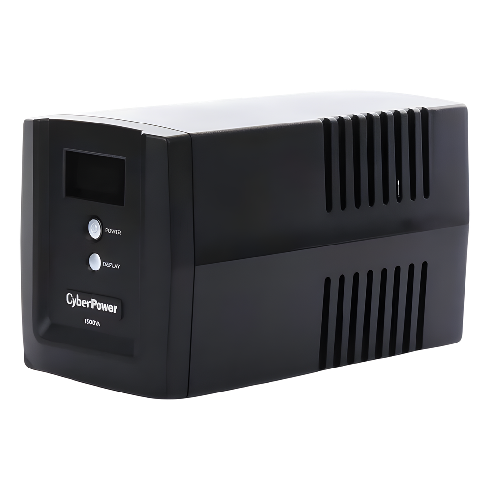 UPS serie OM CyberPower OM1500ATLCDa 1500VA/ 900W AVR torre 8 NEMA 5-15R (4 con protección batería) 120V Tel/USB