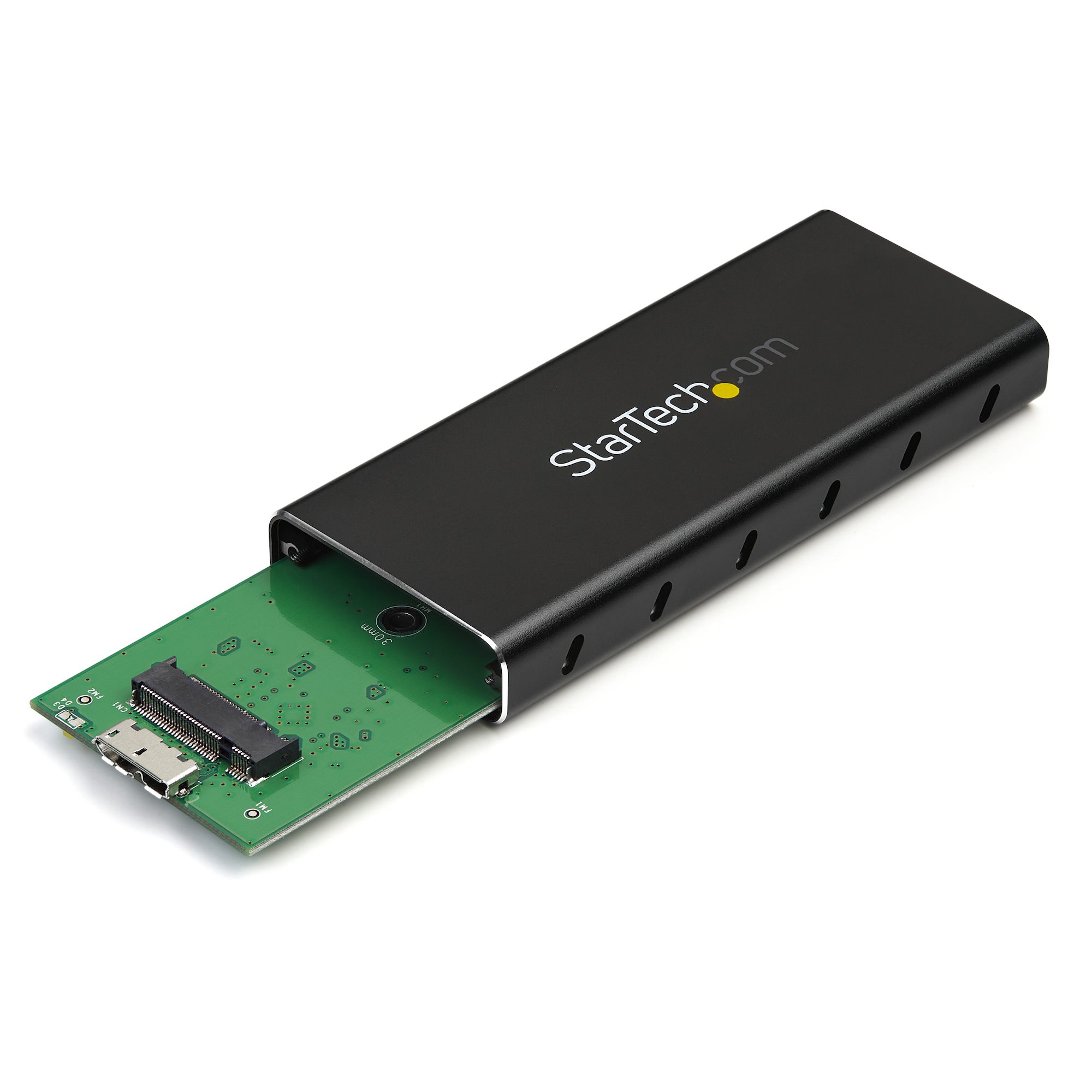 Gabinete Externo USB 3.1 para SSD M.2 NGFF - Carcasa Protectora para Disco Duro - Startech.Com Mod. SM21BMU31C3