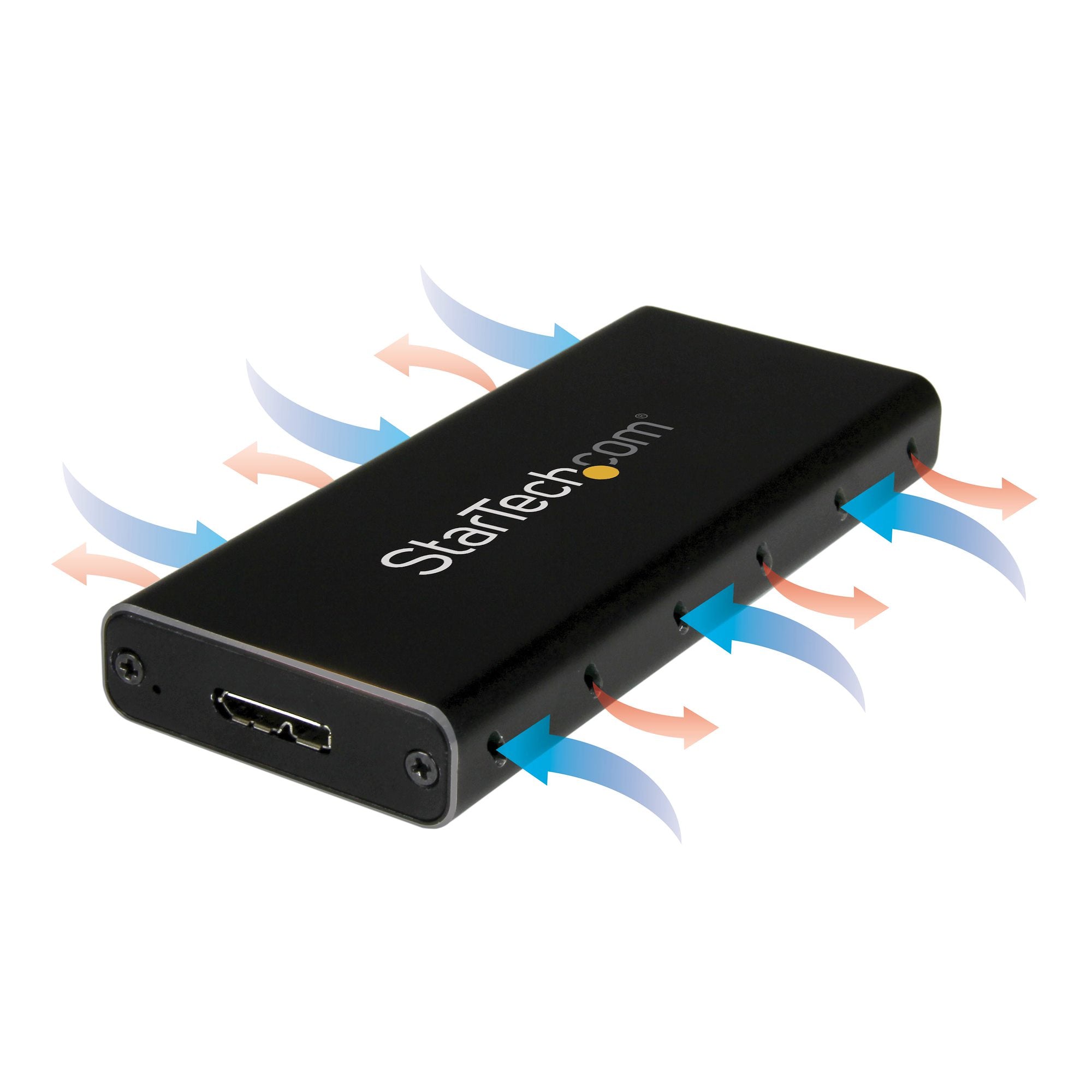 Gabinete Externo USB 3.1 para SSD M.2 NGFF - Carcasa Protectora para Disco Duro - Startech.Com Mod. SM21BMU31C3