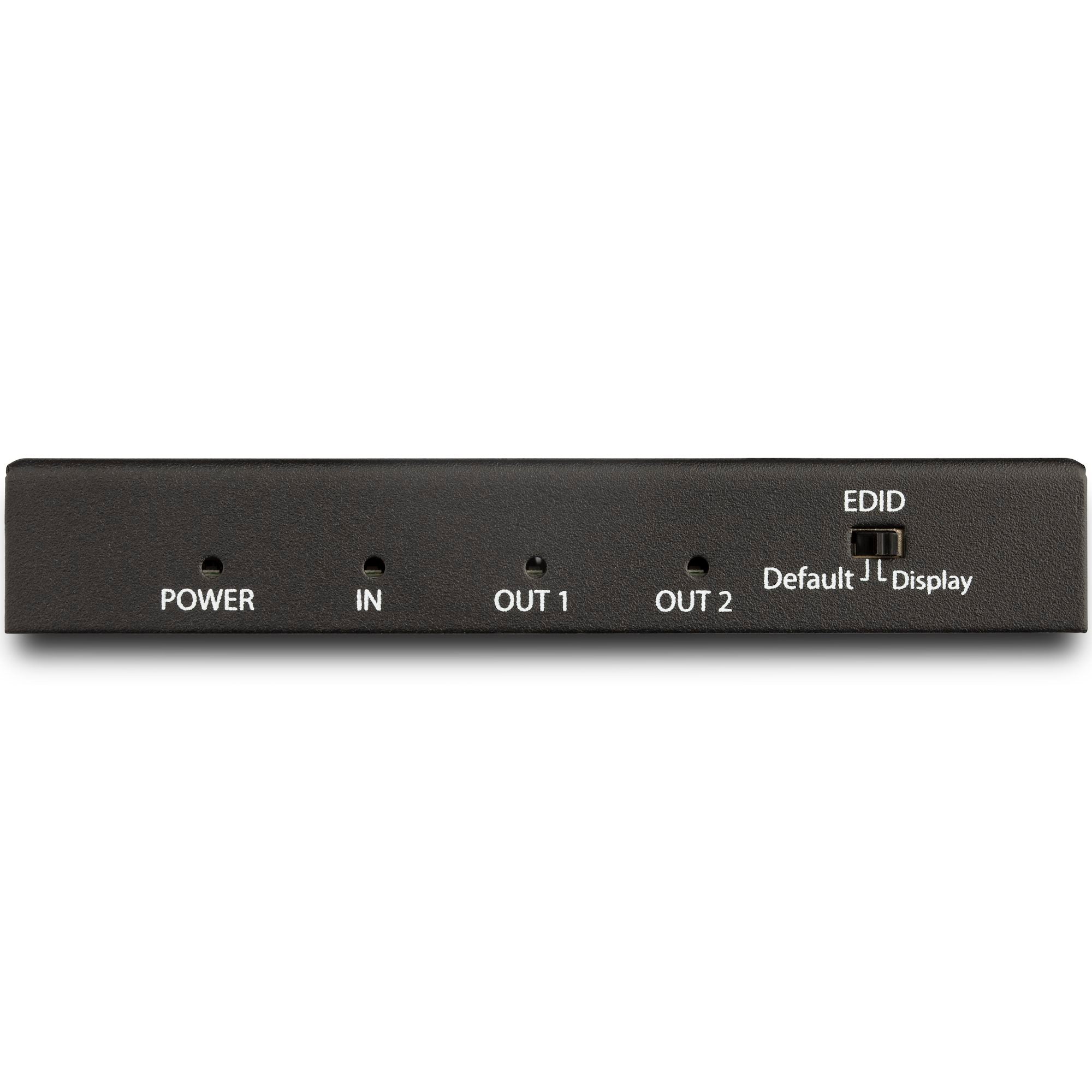 Splitter HDMI De 2 Puertos HDR 4K 60Hz - Divisor 1 Entrada 2 Salidas - Startech.Com Mod. ST122HD202