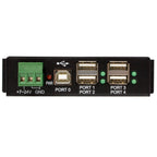 Hub USB 2.0 4 Puertos Reforzado Industrial con Alimentacion StarTech ST4200USBM