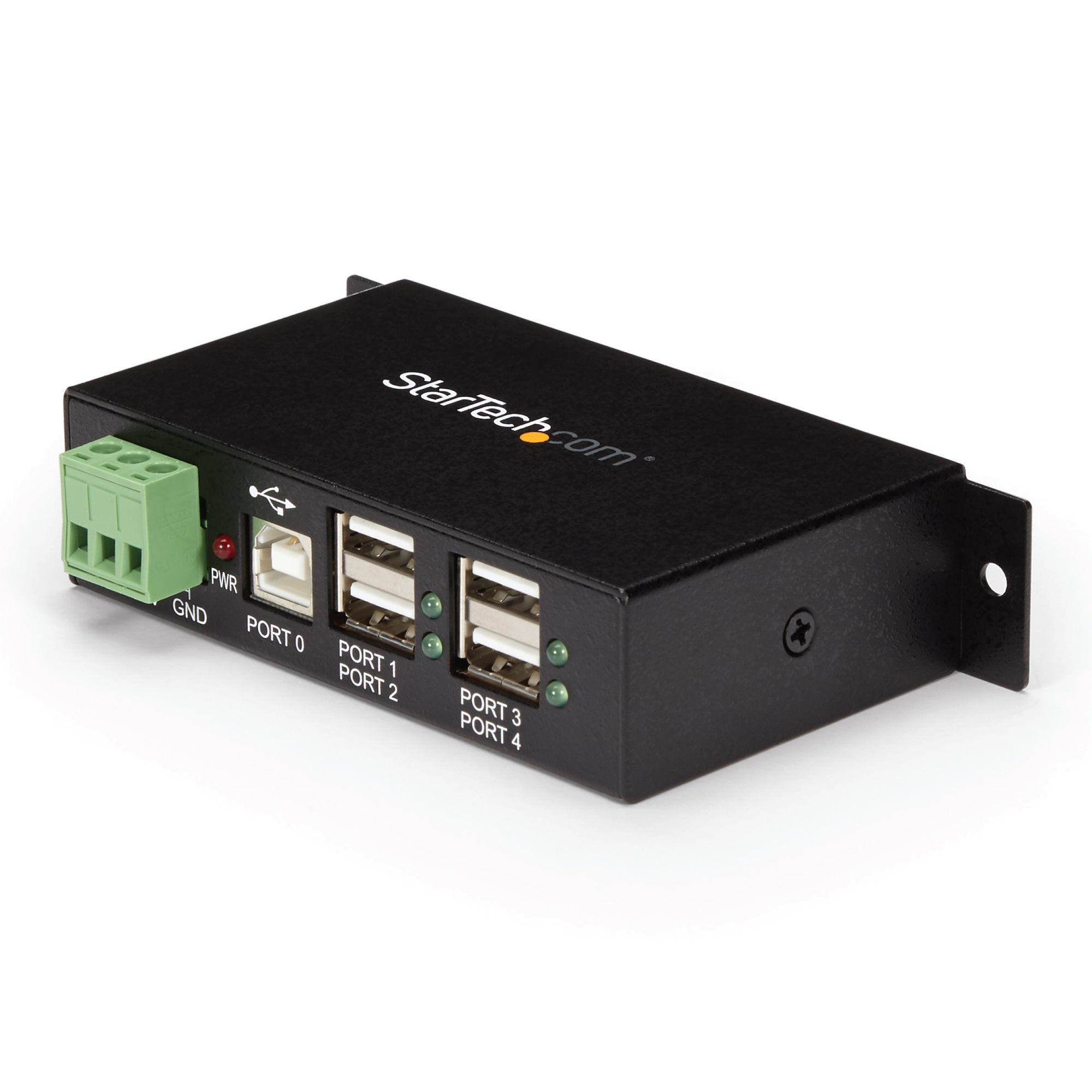 Hub USB 2.0 4 Puertos Reforzado Industrial con Alimentacion StarTech ST4200USBM